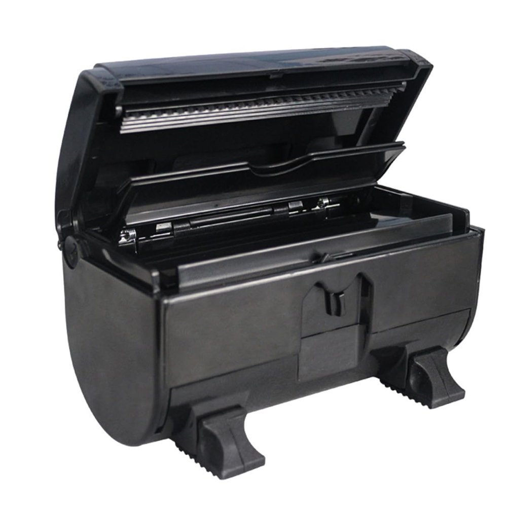 Ipetboom Automatic Tin Foil Cutter Machine Hairdressing Storage Box Hair Cutting Supplies for Salon