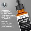 Dr. Berg Scalp & Hair Serum (Improved Formula) with Vitamin D3 & E - Clinically Tested, Paraben- and Sulfate-Free Hair Oil for Women & Men - Includes Rosemary Oil, Castor Oil & Jojoba Oil - 2 Fl oz view 3