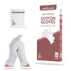 AKRILANE Medium 2 Pairs Cotton Moisturizing Gloves for Dry Hands | Eczema, Psoriasis & Skin Spa Treatment for Women & Men | Washable & Reusable with Free Laundry Bag view 1