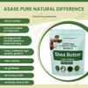 Asase Pure Naturals, Organic Shea butter, 1 lbs, 16 oz, Raw, Unrefined, Natural, Grade A, Hand made, Ivory, Ghana Africa, Great for Hair, Skin, Lips, Nourish and moisturize, Body butter view 3