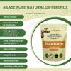Asase Pure Naturals, Organic Shea butter, 1 KG, 35.2oz, 2.2 lbs, Raw, Unrefined, Natural, Grade A, Hand made, Ivory, Ghana Africa, Great for Hair, Skin, Lips, Nourish and moisturize, Body butter view 3
