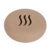 Silicone Powder Puff Holder Breathable Dust Prevention Portable Makeup Sponge Storage Case Brown for Travel Make Up Blender Case view 4