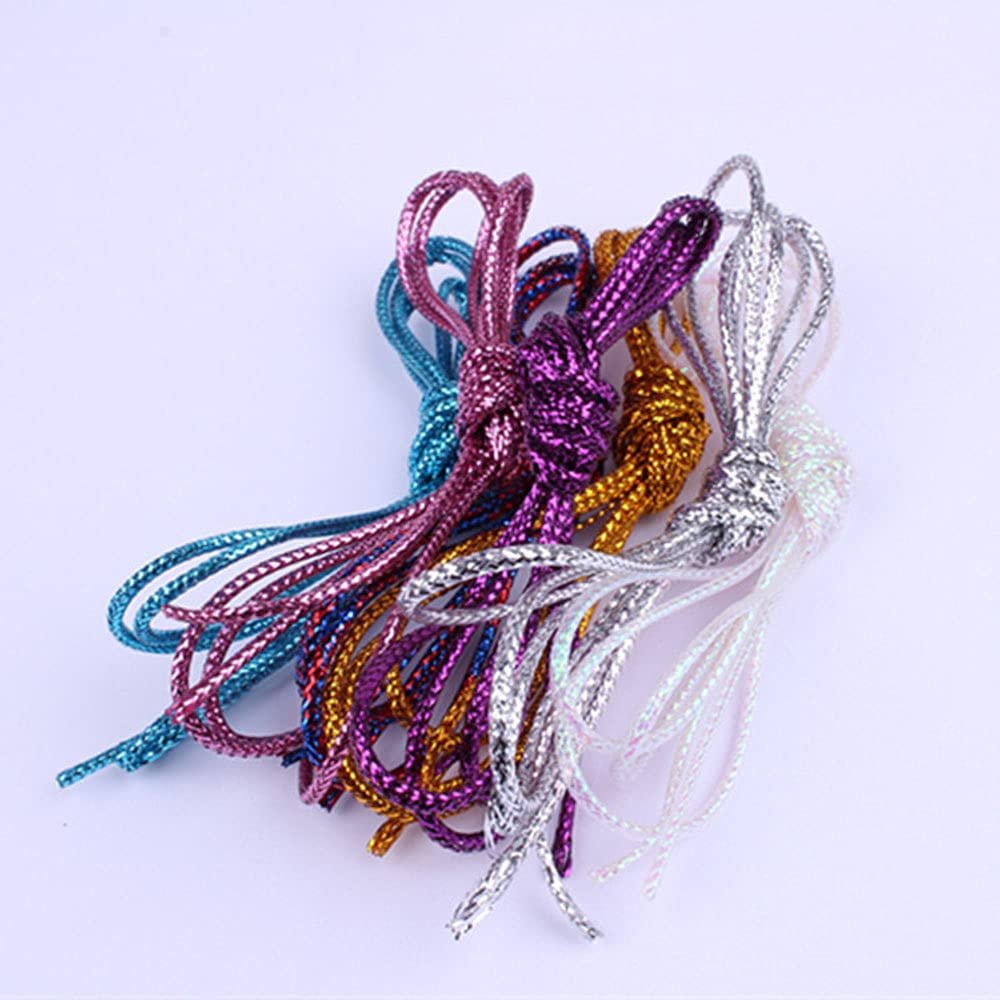 Braided Elastic Rope, Braided Hair Rope Braiding Hair Strings Hair Wrap String Dreadlock Braiding Rope Hair Accessory String(08)
