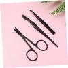 Gogogmee Eyebrow Trimming Kit with Razor Scissors Tweezers and Comb Portable Makeup Tools for Women Lightweight and Travel-Friendly for Eyebrow Shaping and Grooming view 2