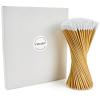 200 PCS 6-Inch Precision Gun Cleaning Swabs - Lint-Free Bamboo-Handle Cotton Swabs for Gun Cleaning, Makeup & Electronics view 1