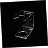 DOITOOL Pcs and Brush Holder Set Shaving Brush Stand Organizer Sturdy Acrylic Construction for Home and Travel Use view 2