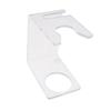 DOITOOL Pcs and Brush Holder Set Shaving Brush Stand Organizer Sturdy Acrylic Construction for Home and Travel Use view 3