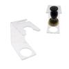 DOITOOL Pcs and Brush Holder Set Shaving Brush Stand Organizer Sturdy Acrylic Construction for Home and Travel Use view 4
