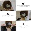 Ipetboom Bun Maker Hair Hair Bun Shaper for Women Heart Rhinestones Bun Shaper Styling Tool view 2