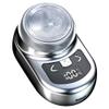 Hubceuo Portable Electric Shaver - Men's Minimalist Travel & Home Shaver - Silver view 1