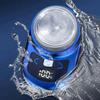 Hubceuo Portable Electric Shaver - Men's Minimalist Travel & Home Shaver - Silver view 2