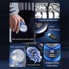 Hubceuo Portable Electric Shaver - Men's Minimalist Travel & Home Shaver - Silver view 3