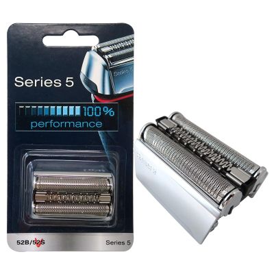 2024 Upgraded 5040,5040S Electric Shaver Head for Br-aun 5748 5147S 5140S 5190CC 5749 5768 5769 5050S 5070S(Silver)