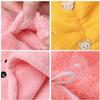 yeeren Rapid Drying Towel,5pcs Rapid Drying Towel,Rapid Hair Drying Towel for Women,Super Absorbent Soft Hair Towel Wrap Turban,Coral Fleece Women Hair Towel Set view 3