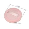 Ipetboom 5pcs Cotton Makeup Powder Puff for Loose Powder Foundation Orange Soft Gentle for Skin Types for Salon Home Travel Use view 4