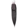 2 * 6 Lace Closure Human Hair Frontal Straight Human Hair for Hair Toppers for Woman Hand Tied One Piece Hair Loss (14inch,Natural black) view 2