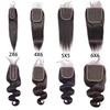 2 * 6 Lace Closure Human Hair Frontal Straight Human Hair for Hair Toppers for Woman Hand Tied One Piece Hair Loss (14inch,Natural black) view 4
