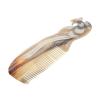 Comb Horn Hair Beard Ox Tooth Combs Natural Pocket Bone Women Scalp Wide Fine Static Multi Detangling Buffalo Smoothing Wooden Hair Combs view 2