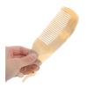 Comb Horn Hair Beard Ox Tooth Combs Natural Pocket Bone Women Scalp Wide Fine Static Multi Detangling Buffalo Smoothing Wooden Hair Combs view 3