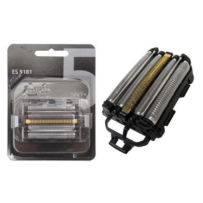 2024 Upgraded ES9181 F/S ES-LV5H-S/ES-LV5V-A/ES-LV7H-S/ES-LV7V-A/ES-LV9V-S ES-CLV5G-K/ES-CLV5U-A/ES-LV5G-K Shaver Razor Blade Foil 5 Flute for Panasonic Men's Shaver