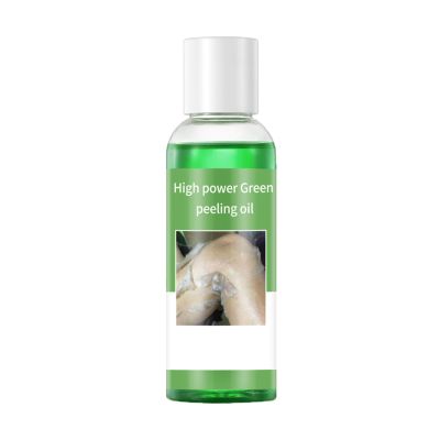 Dark Skin Exfoliating Oil, Extra Strong Green, For Hands, Feet and Whole Body, For At-Home Facial Chemical Exfoliation, 110ML/3.88Oz (1 PCS)