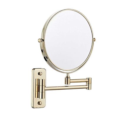 AWERAF Bathroom Mirrors Wall Mounted Double-Sided 3X Magnification Cosmetic Mirror 8-Inch Vanity Mirror 360 Free Rotation Extendable Makeup Mirror for Beauty Makeup/Bathroom Shaving