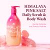 HIMALAYA PINKSALT Daily Scrub & Body Wash 21.1oz view 2
