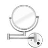 AWERAF Vanity Mirror Makeup Mirror Vanity Mirror Led Illuminated Double-Sided Wall Mounted Bathroom 3X Magnification 360 Swivel Extendable Cosmetic Mirror view 1