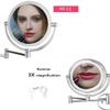 AWERAF Vanity Mirror Makeup Mirror Vanity Mirror Led Illuminated Double-Sided Wall Mounted Bathroom 3X Magnification 360 Swivel Extendable Cosmetic Mirror view 3