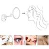 AWERAF Vanity Mirror Makeup Mirror Cosmetic Mirror Shaving Mirror Chrome Plated/Wall-Mounted/Single-Sided/Foldable / 3X Magnification/with Led Light/a view 3