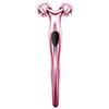 3D Roller V Face Massager Eye and Face Roller Massager Beauty Instrument Facial Roller Massager Lifting and Slimming, Reduce Puffiness, Skin Tightening, Anti-Aging - Pink view 1
