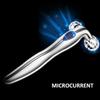 3D Roller V Face Massager Eye and Face Roller Massager Beauty Instrument Facial Roller Massager Lifting and Slimming, Reduce Puffiness, Skin Tightening, Anti-Aging - Pink view 4