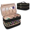 BAFASO Essential Oil Storage Case Holds 40 Bottles (5ml-30ml), Essential Oil Organizer with Tool Storage Sections (Bag Only), Black view 1