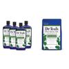 Dr Teal's Foaming Bath & Salt Soak with Pure Epsom Salt, Relax & Relief with Eucalyptus & Spearmint, 3 lbs view 1