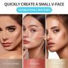 3 Pcs Contour Stick Makeup Kit, Shades with Cream Bronzer Contour, Highlighter and Blush Stick, Easy Sculpt the Cheeks Non-greasy, Waterproof Long-lasting Matte Dewy Effect for Face Makeup view 3