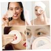 FOMIYES 8pcs Exfoliating Loofah Facial Cleaning Sponges for Deep Cleansing and Makeup Removal Round Pads for Men and Women Gentle Scrubber for Skin Exfoliation view 3