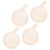 FOMIYES 8pcs Exfoliating Loofah Facial Cleaning Sponges for Deep Cleansing and Makeup Removal Round Pads for Men and Women Gentle Scrubber for Skin Exfoliation view 4