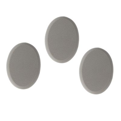 Beatifufu Makeup for Powder Blush Applicator Loose Powder Puff Oval Edged Beauty Tool Washable