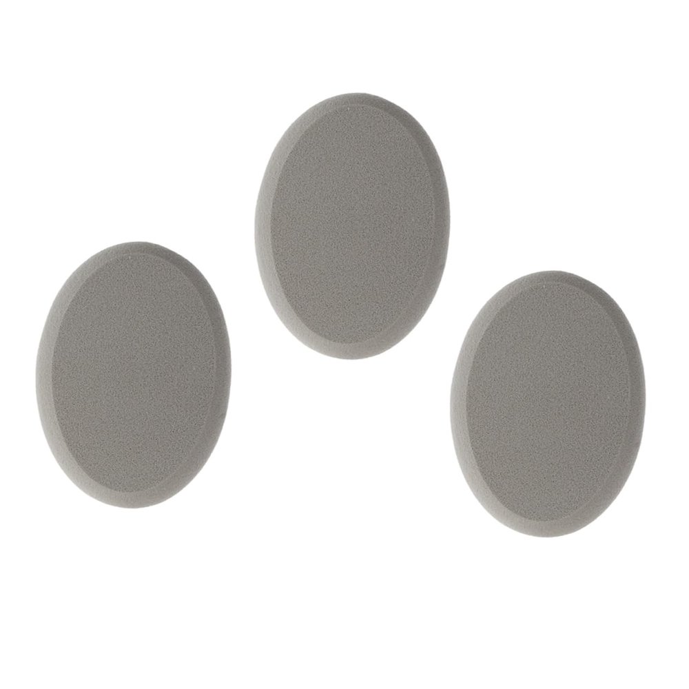 Beatifufu Makeup for Powder Blush Applicator Loose Powder Puff Oval Edged Beauty Tool Washable