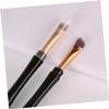 Beatifufu 2pcs Dual Purpose Makeup Brush with Eyelash Combs Durable Travel Cosmetic Tools for Women Smooth Handle Design for Comfortable Use Gift Choice view 2