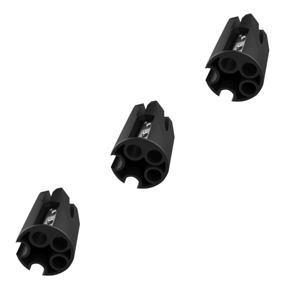 FOMIYES 3pcs Brow Pencil Sharpener Tool for Women Portable Cosmetic Pencil Trimming Device for Easy Makeup Application for Beauty Salons and Everyday Use