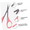 FOMIYES 6pcs High Precision Eyebrow Lash Scissors Brow Trimmer Beauty Tool Compact Lightweight view 3
