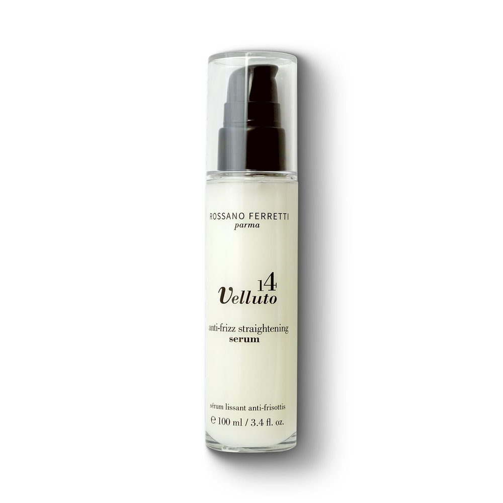 Rossano Ferretti Velluto Straightening Serum | Frizz Control, Detangle, Hydrate for a Sleek, Smooth Finish | Luxury, Cruelty-Free, Vegan | 3.4 Fl Oz