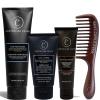 Controlled Chaos Bundle of Curl Cream, Deep Cleansing Shampoo, Moisturizing Conditioner, & Wide Tooth Comb - Shark Tank Featured Products for Frizz-Free, Curly Hair view 1