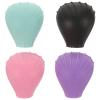 NOLITOY 4pcs Silicone Makeup Brush Holder Portable Organizer for Clean Protected Brushes Includes Covers Green Black for Easy Makeup Application view 1