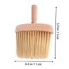 Ipetboom Hairdressing Duster Brush Hard Bristles Efficient Neck and Face Cleaning Tool for Salons and Barbers Easy Use Hair Cutting Brush Convenient Standup Display for Hair Stylists view 2
