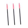 Ipetboom 100pcs Silicone Makeup Brush Lash Curler Disposable Mascara Wands Eyelash Eyebrow Comb Easy Charm Eye Makeup for Artists Enthusiasts Rosy view 1