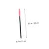Ipetboom 100pcs Silicone Makeup Brush Lash Curler Disposable Mascara Wands Eyelash Eyebrow Comb Easy Charm Eye Makeup for Artists Enthusiasts Rosy view 3