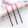 Ipetboom 100pcs Silicone Makeup Brush Lash Curler Disposable Mascara Wands Eyelash Eyebrow Comb Easy Charm Eye Makeup for Artists Enthusiasts Rosy view 4