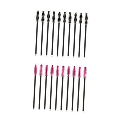Ipetboom Eyebrow Spoolie Brush Lash Wand 50pcs Disposable Mascara Wands for Perfect Lashes